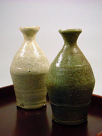 Tokkuri (sake flasks) by Kako Katsumi