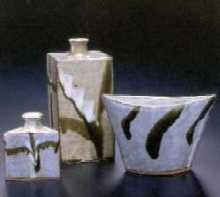 Vases by Shimaoka Tatsuzo