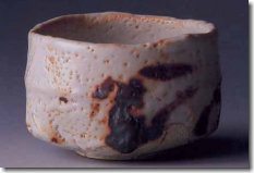 Shino Chawan by Takauchi Shugo