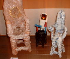 Three chairs by Suzuki Goro