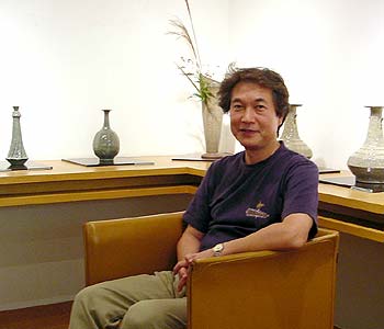 Minegishi Seiko Interview Celadon Pottery Artist from Japan